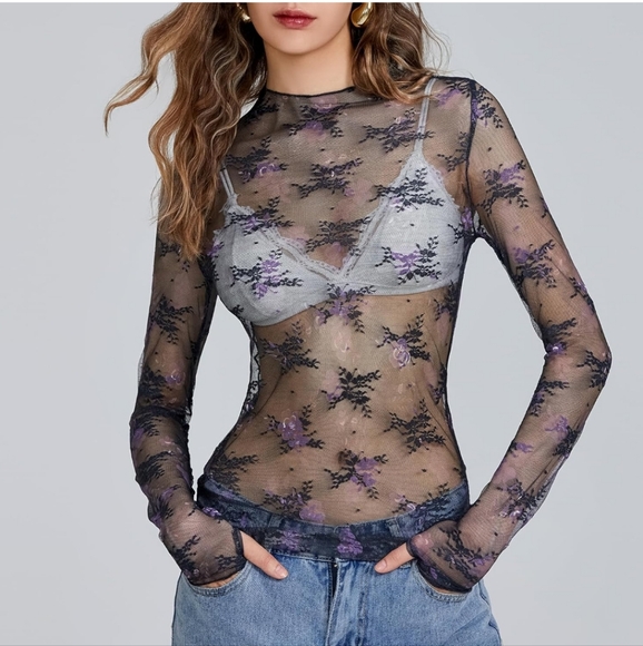 Fabumily Tops - Nwt Mesh layering top